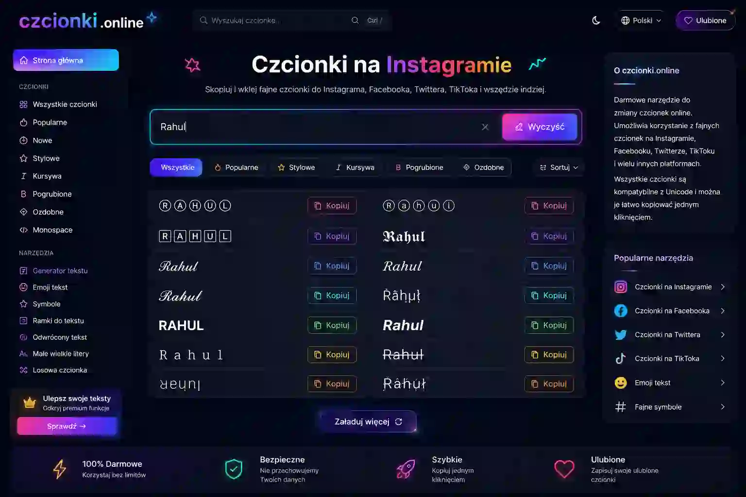 czcionki czcionki